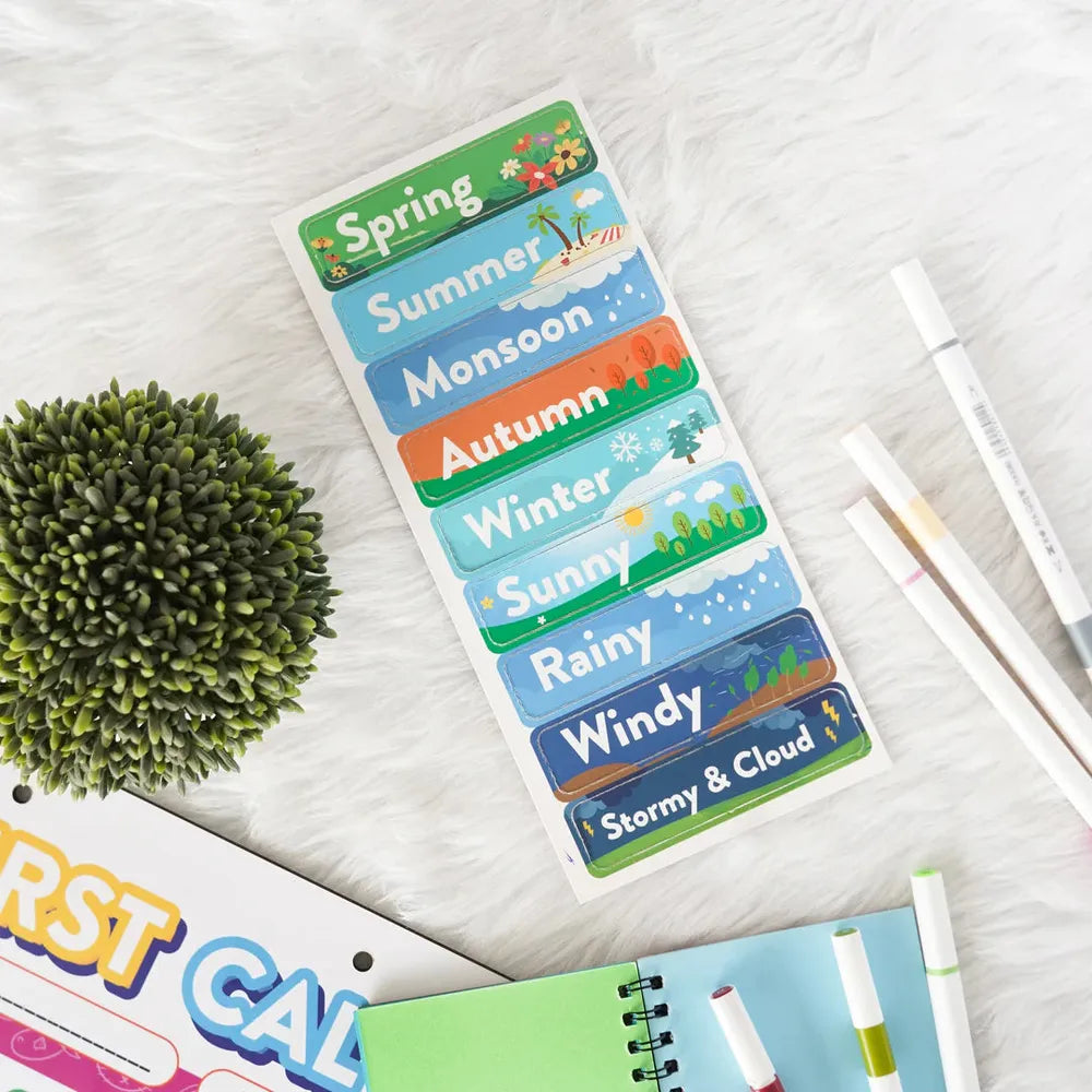 Ilearnngrow My First Home Calendar - Fun & Interactive Calendar for Kids