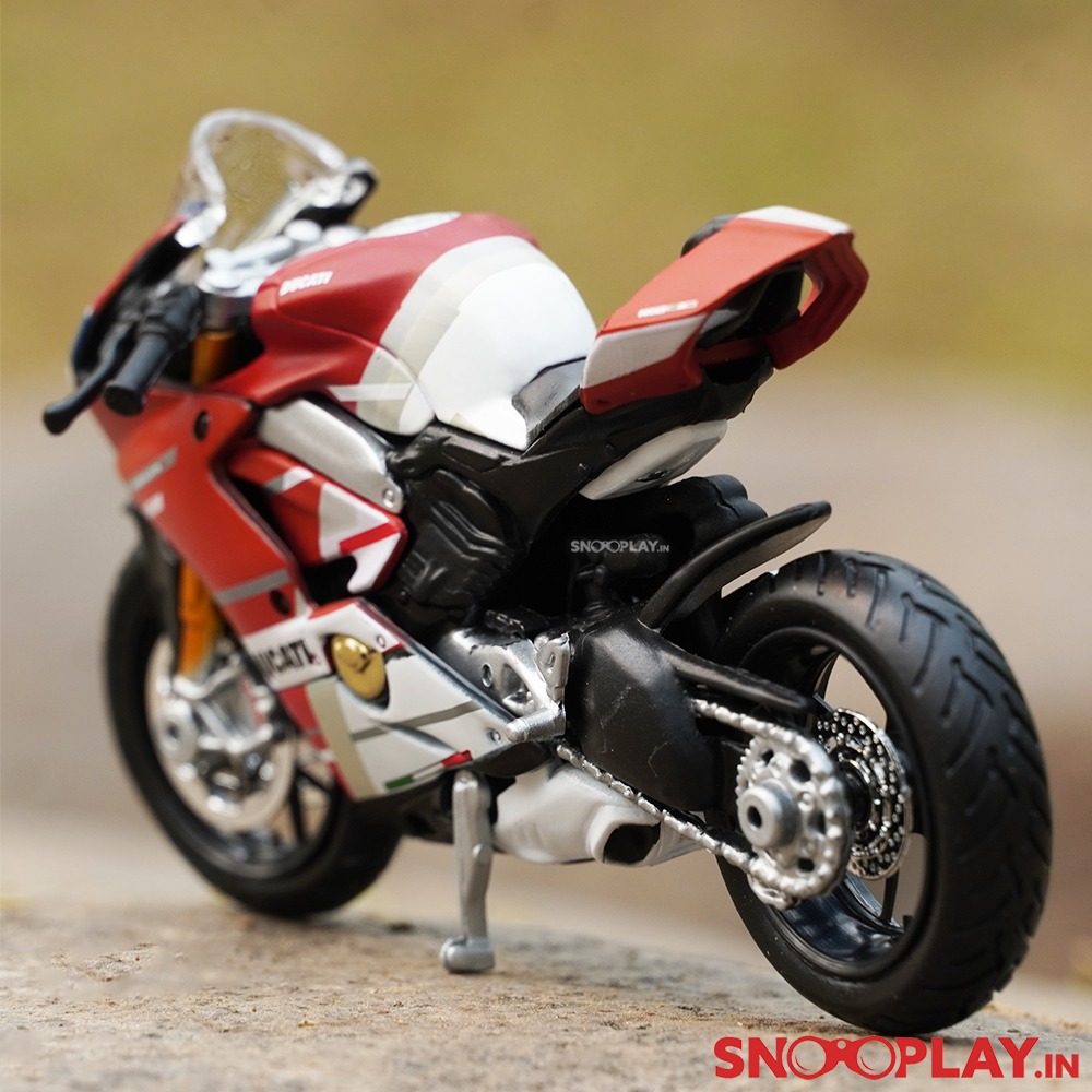 Ducati Panigale V4 S Corse Diecast Bike Scale Model (1:18 Scale)