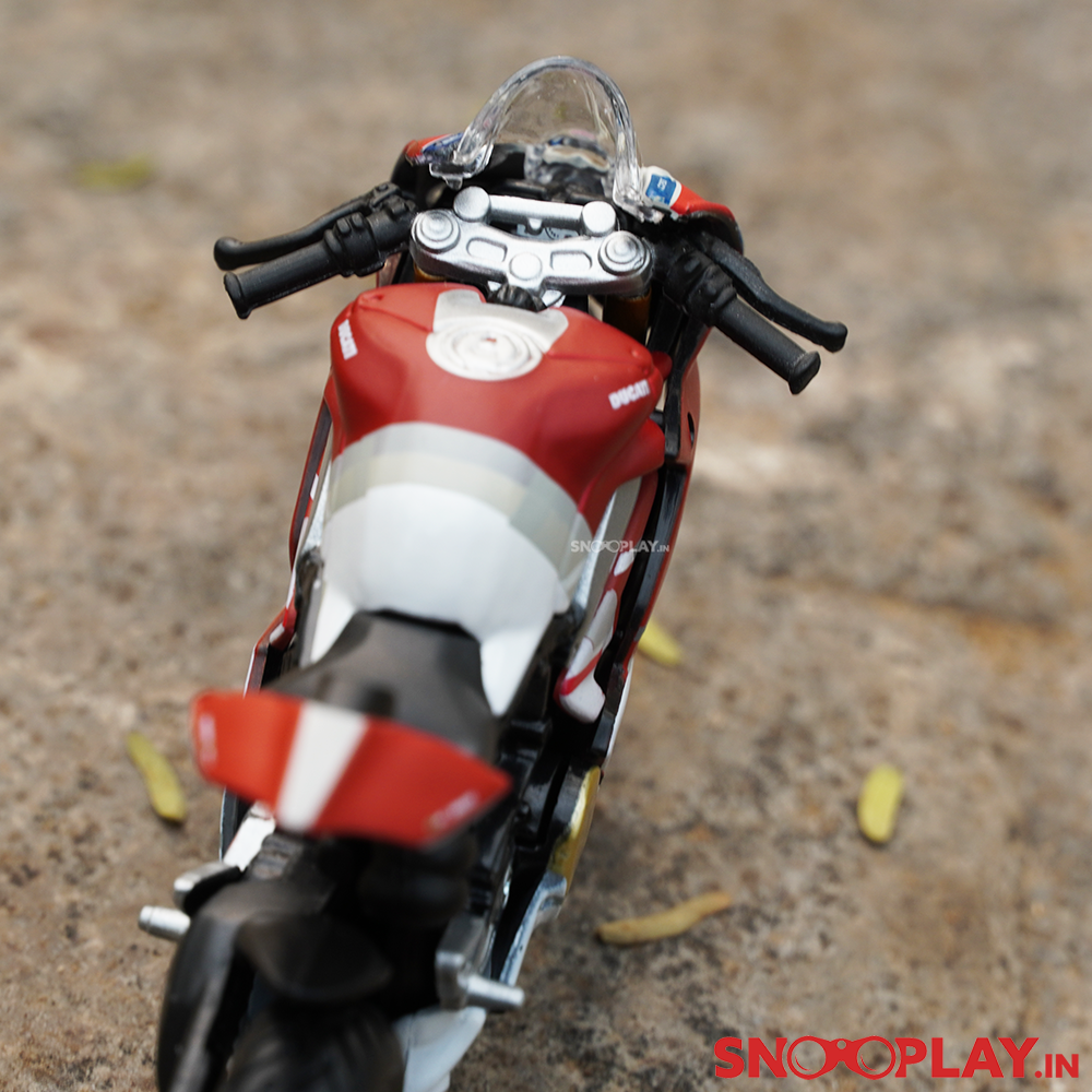 Ducati Panigale V4 S Corse Diecast Bike Scale Model (1:18 Scale)