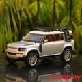 SMS Play & Smile Resembling Defender 2201 Diecast Car - Pullback, Light & Sound, Openable Parts | 1:22 Scale (3 Years till Grown Ups) | Assorted Colors