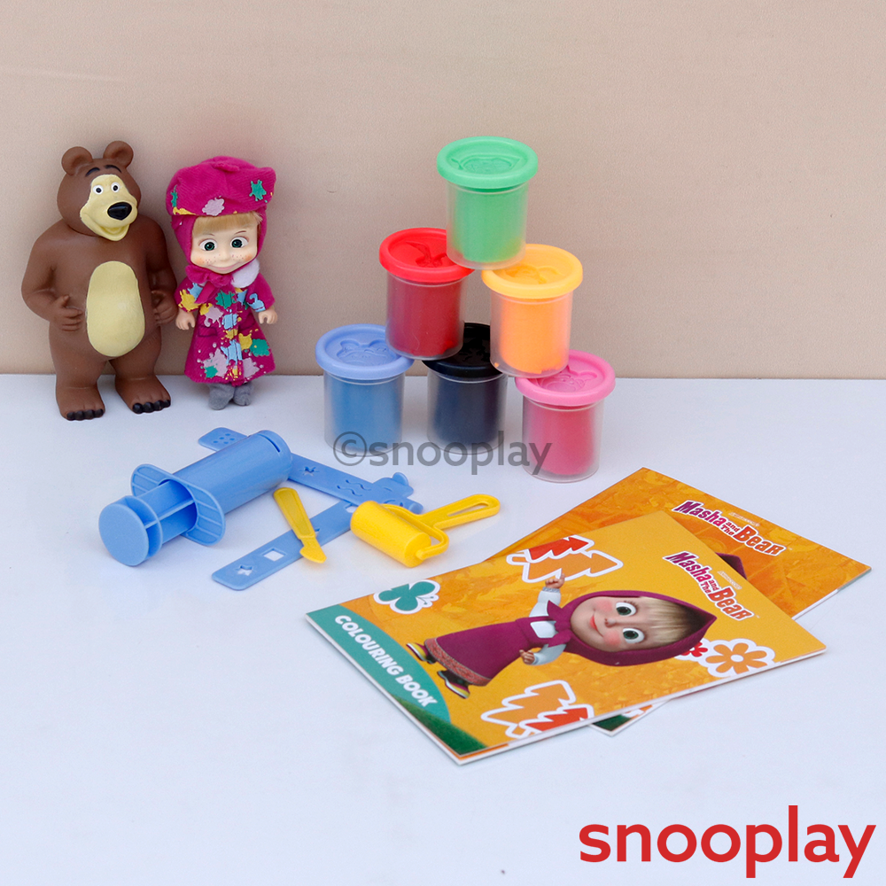 Simba Masha and The Bear Doughy Adventure Play Set (3-6 Years)