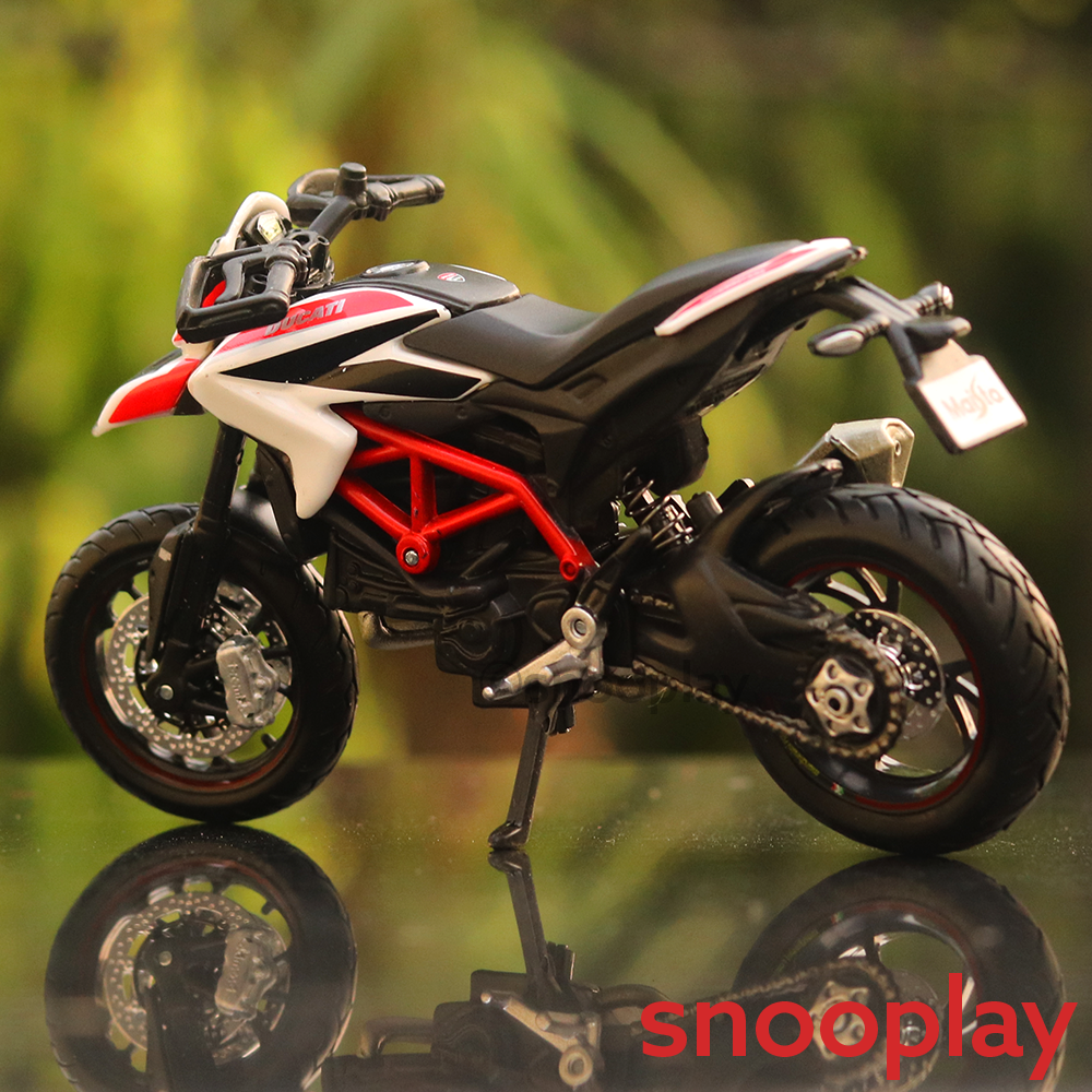 Maisto Ducati Hypermotard SP Diecast Bike Scale Model (1:18 Scale)