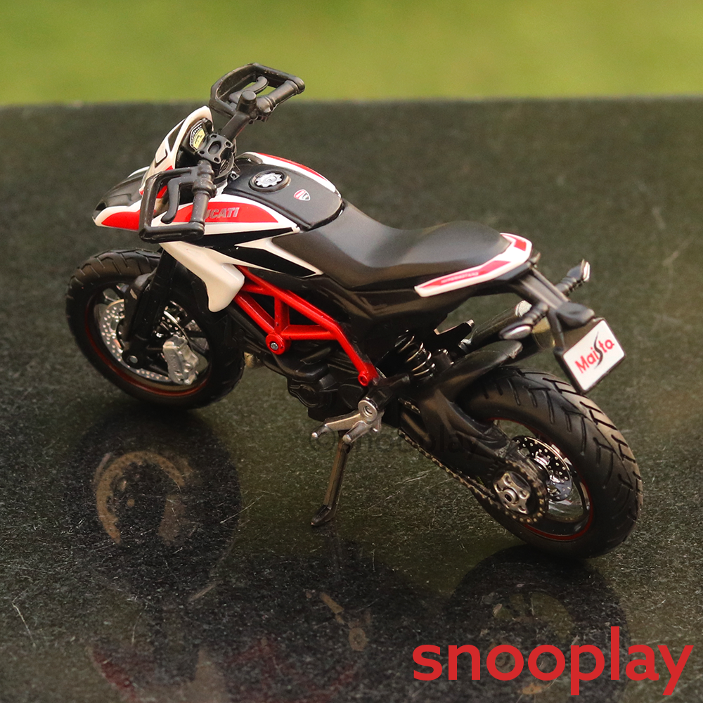 Maisto Ducati Hypermotard SP Diecast Bike Scale Model (1:18 Scale)