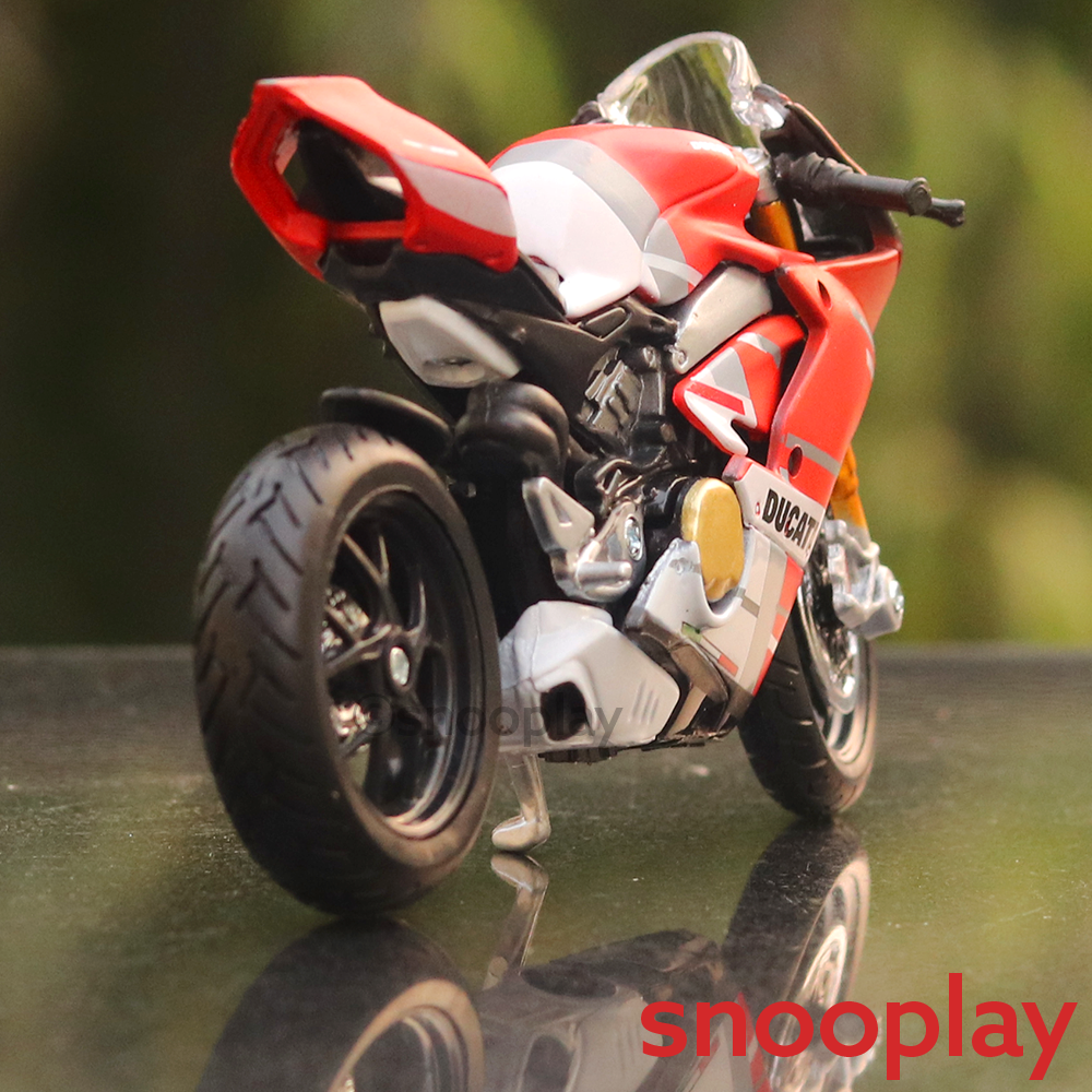 Ducati Panigale V4 S Corse Diecast Bike Scale Model (1:18 Scale)