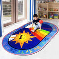Hop N Play Alphabet Numbers and Shapes Non Slip Soft Rug Mat (2-10 Years)