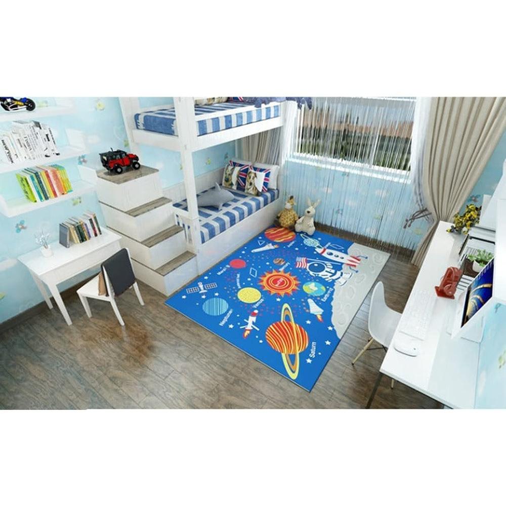 Hop N Play Large Outer Space Play Mat Rug (2-10 Years)