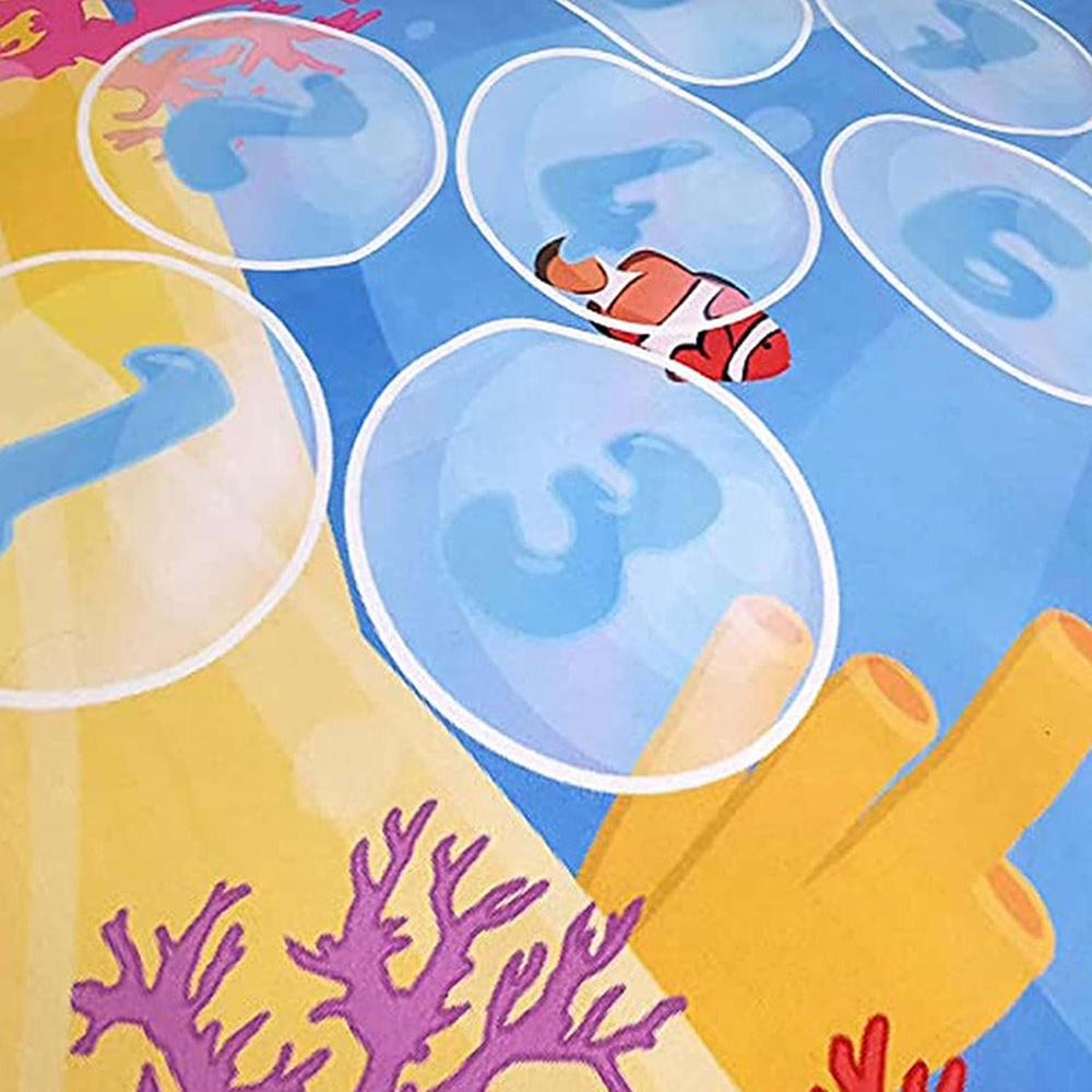 Hop N Play Large Hopscotch Play Mat Rug Non Slip Carpet (2-10 Years)