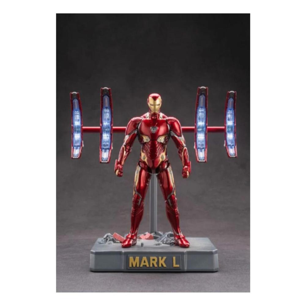 Marvel Original Iron Man Mark L Action Figure Luxury Version with Nano-Weapon Display Base (15 Years till Grown Ups)