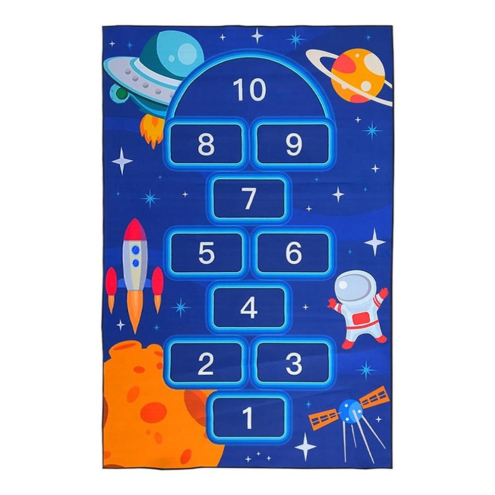 Hop N Play Large Hopscotch Play Mat Rug Non Slip Carpet (2-10 Years)