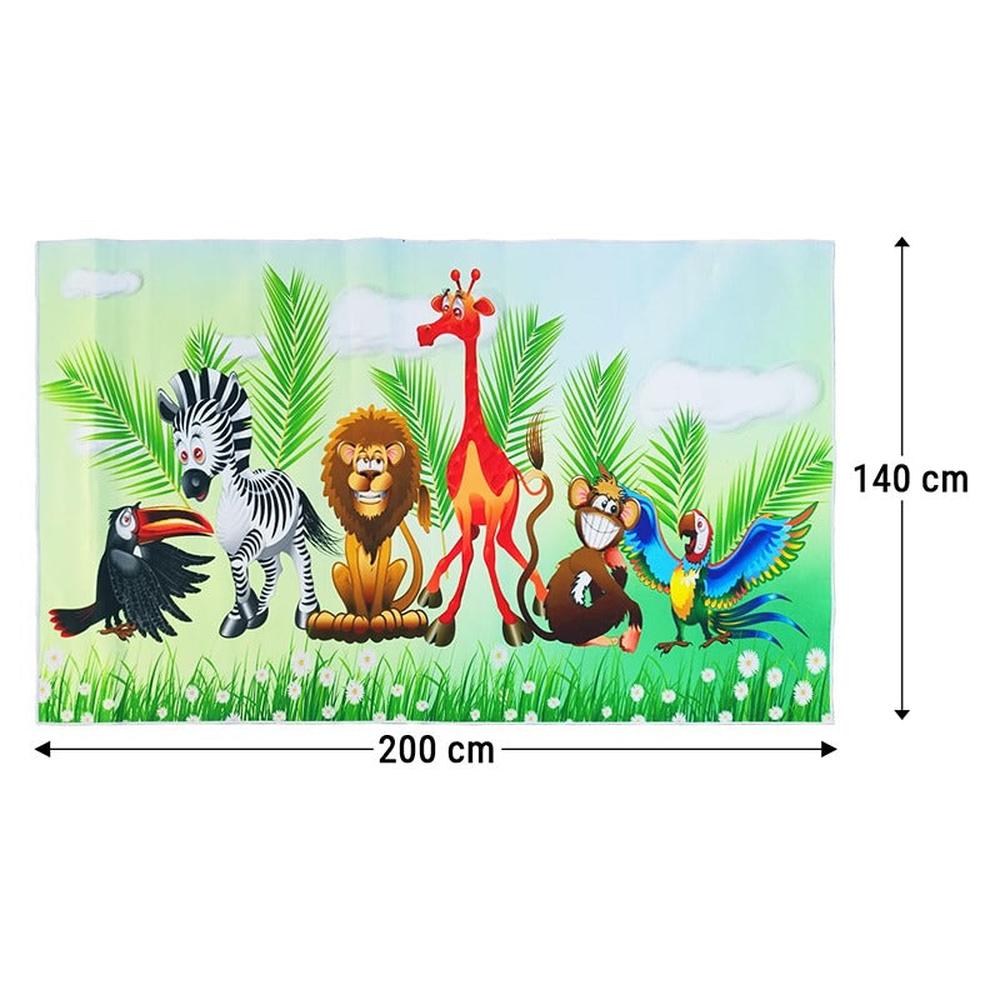 Hop N Play Large Play Rug Soft Non Slip Floor Mat for Crawling and Playtime (6 Months - 10 Years)