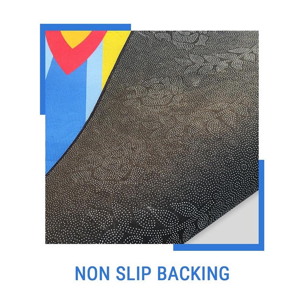 Hop N Play Large Play Rug Soft Non Slip Floor Mat for Crawling and Playtime (6 Months - 10 Years)
