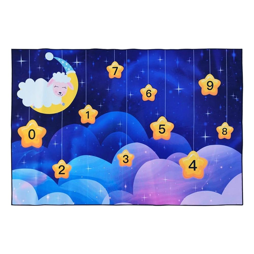 Hop N Play Large Play Rug Soft Non Slip Floor Mat for Crawling and Playtime (6 Months - 10 Years)