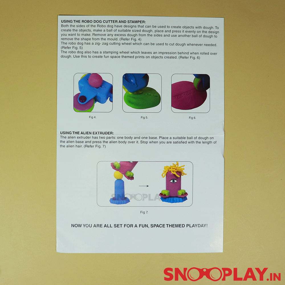 Space Jam Fun Dough Playset - Build Your Own Galaxy & Planets (3-8 Years)
