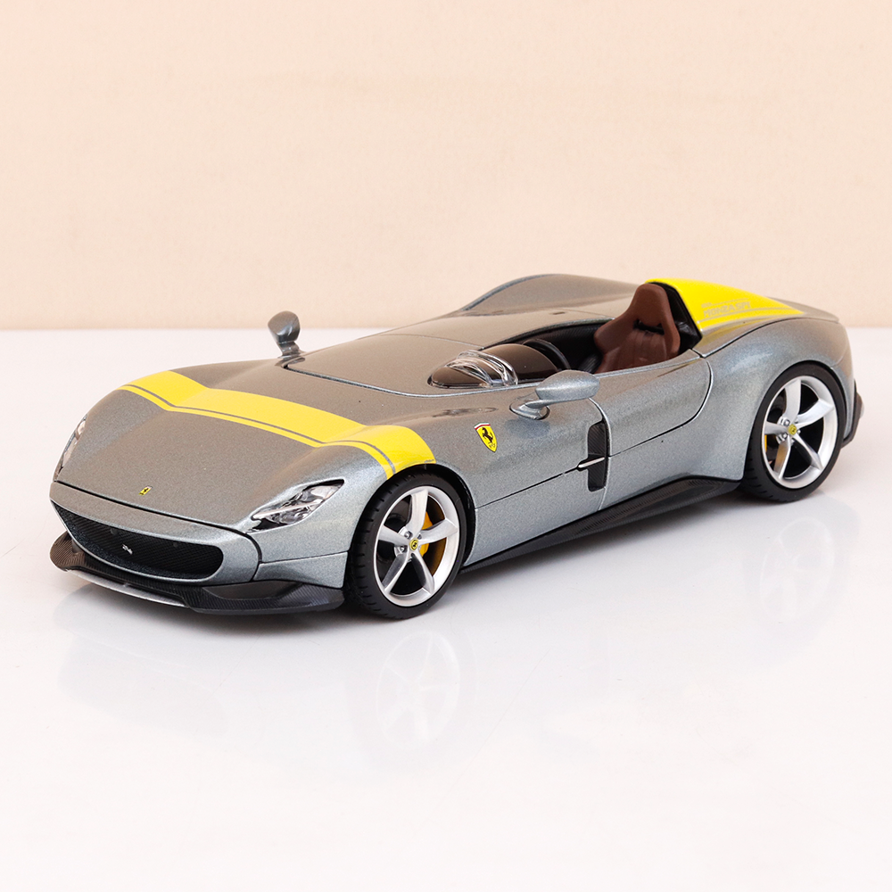 Bburago Original Ferrari Monza SP1 Licensed Diecast Car | 1:24 Scale Model (14 Years Till Grown Ups)