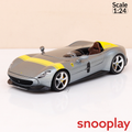 Bburago Original Ferrari Monza SP1 Licensed Diecast Car | 1:24 Scale Model (14 Years Till Grown Ups)