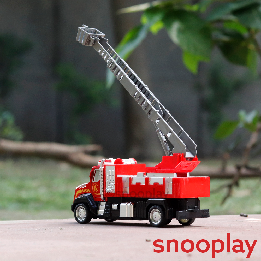 Remote Control City Fire Brigade Toy with Headlights (5-8 Years)