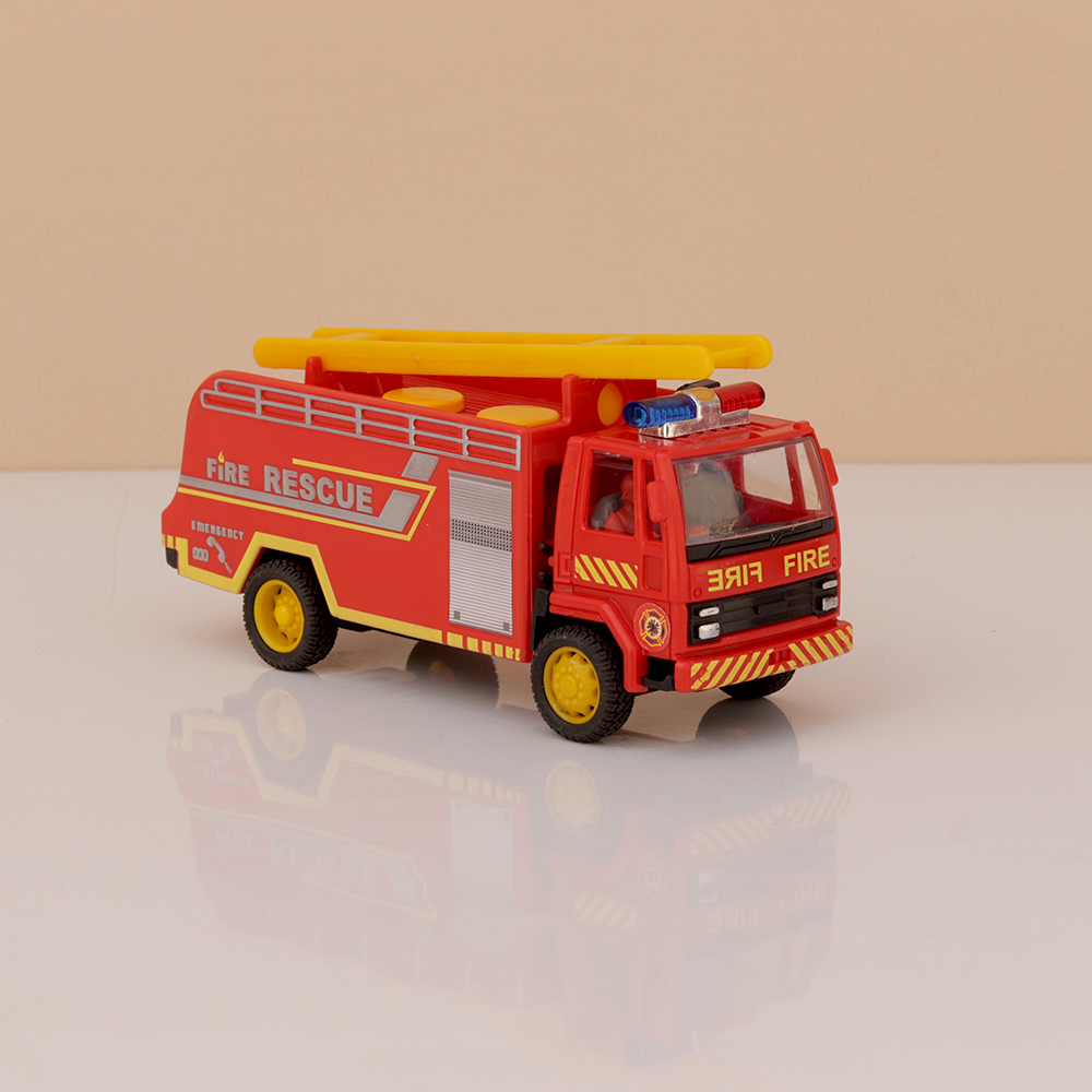 Centy Fire Brigade Pullback Toy Truck (1-4 Years)