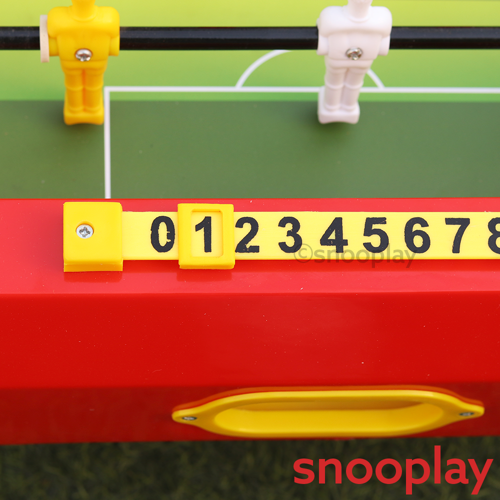 Tabletop Foosball Game Big with Legs (5 Years till Grown Ups) | Assorted Designs & Colors