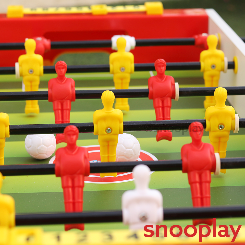 Tabletop Foosball Game Big with Legs (5 Years till Grown Ups) | Assorted Designs & Colors