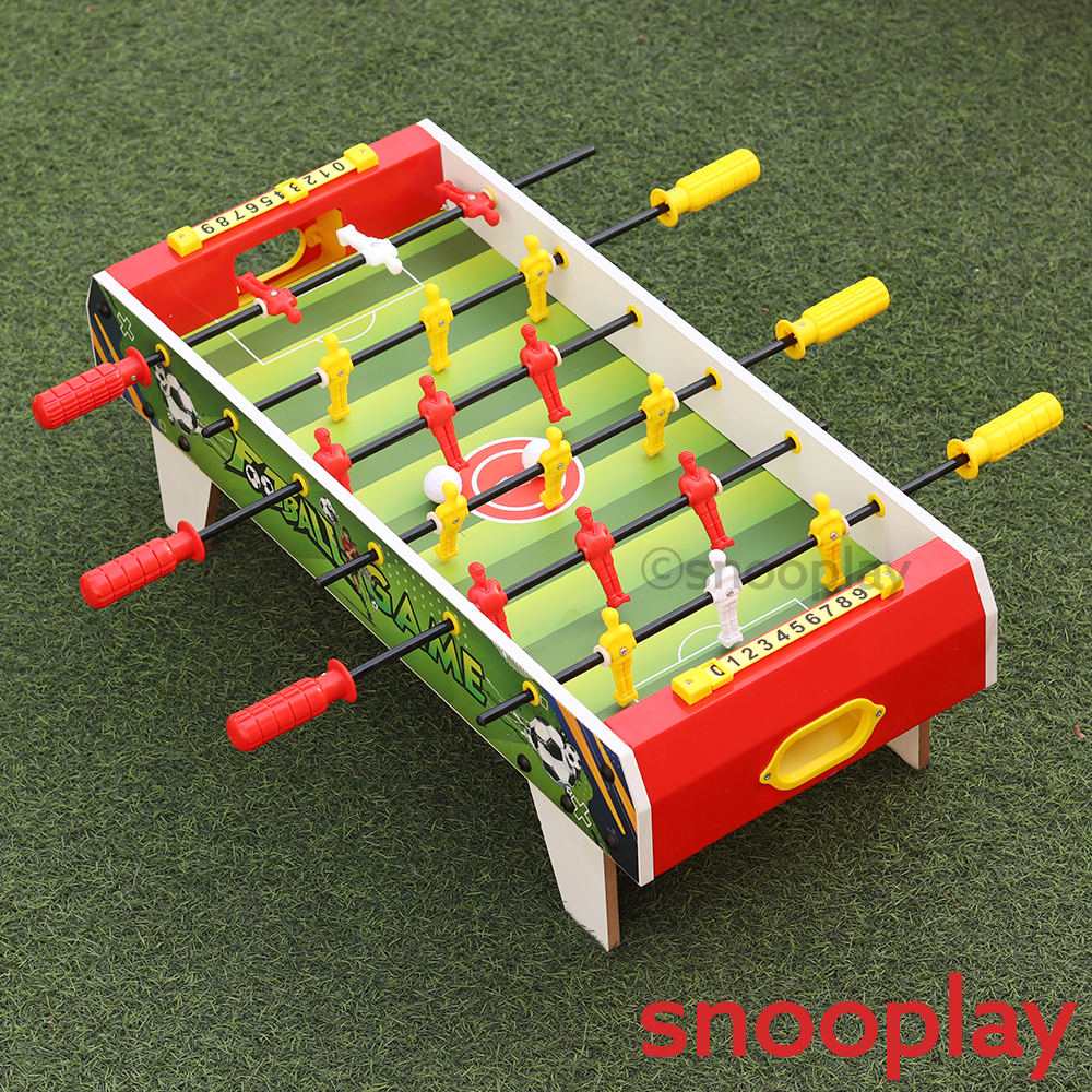 Tabletop Foosball Game Big with Legs (5 Years till Grown Ups) | Assorted Designs & Colors