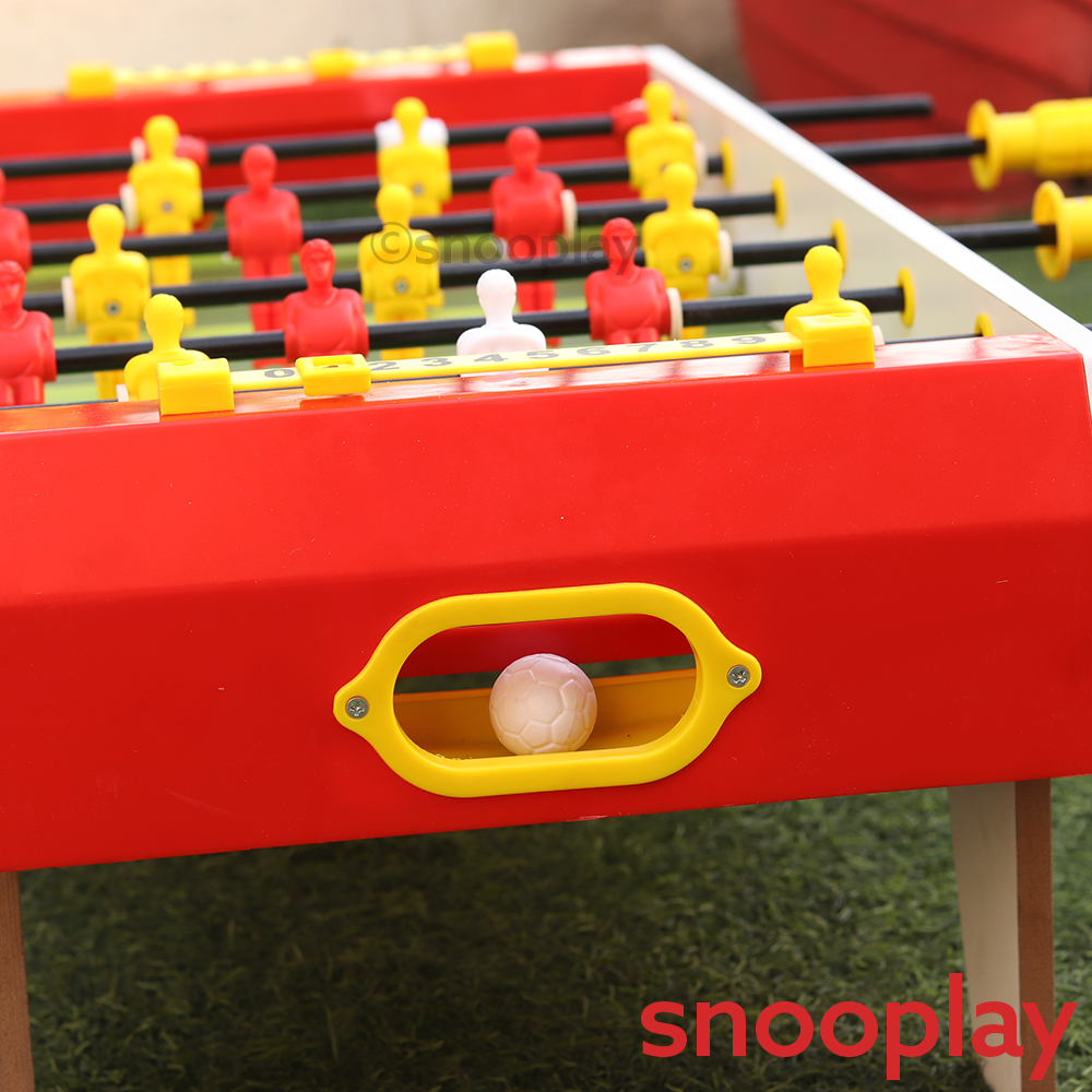 Tabletop Foosball Game Big with Legs (5 Years till Grown Ups) | Assorted Designs & Colors