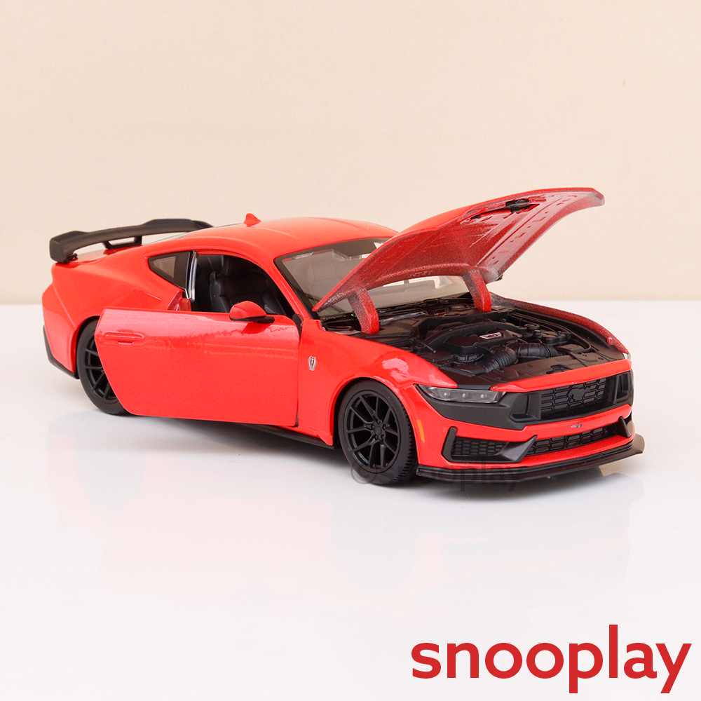 Maisto Original Licensed 2024 Ford Mustang Dark Horse Diecast Car | 1:24 Scale (14 Years till Grown Ups)