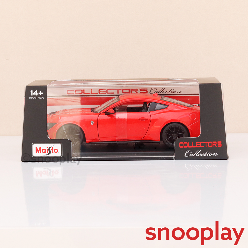 Maisto Original Licensed 2024 Ford Mustang Dark Horse Diecast Car | 1:24 Scale (14 Years till Grown Ups)