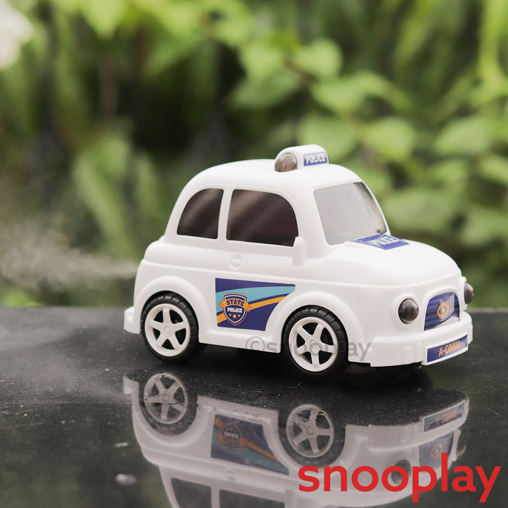 Electronic Petrol Pump Gas Station Playset with Toy Car, Accessories & Stickers (3-8 Years)