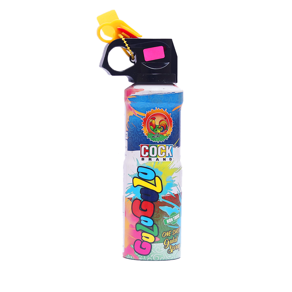 Colourblast Holi Combo: Gulaal Shots, Boxes of Color Fog, Snow Spray, Blaster, Ignitors, Balloons, Chandan, Water Colors & Gulaal | Assorted Colors & Prints