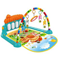 Baby Piano Gym Mat Kick & Play for Babies Up to 2 Years | Hanging Rattles, Music & Lights