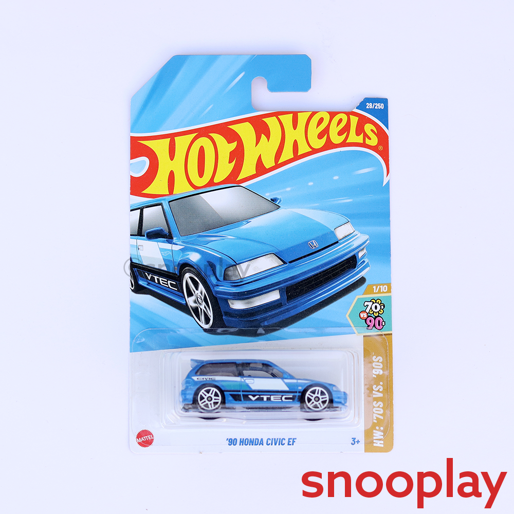 Hot Wheels Set of 3 [HW 265] - Kowloon'd Hypervan, Speed Dozer, '90 Honda Civic EF