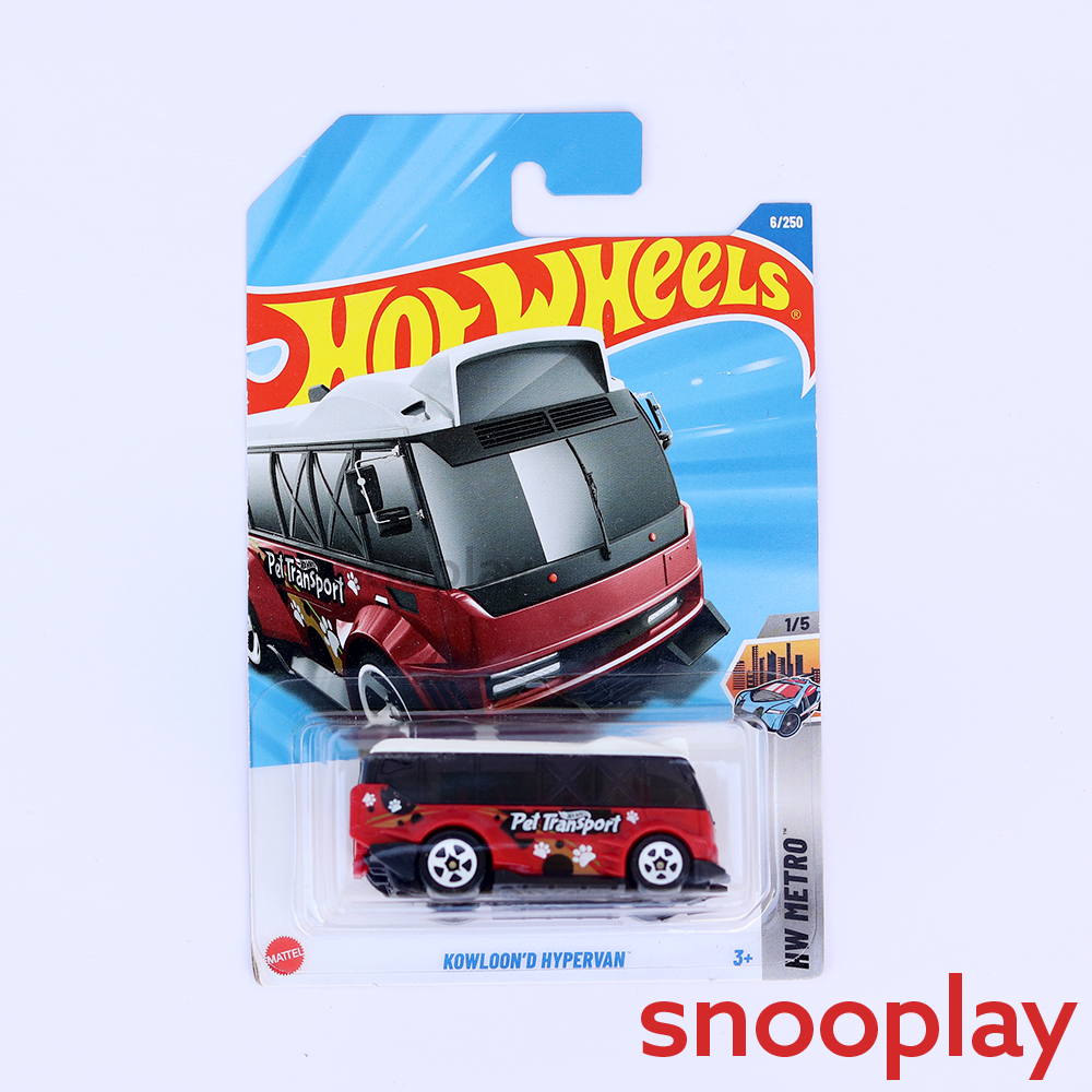 Hot Wheels Set of 3 [HW 265] - Kowloon'd Hypervan, Speed Dozer, '90 Honda Civic EF