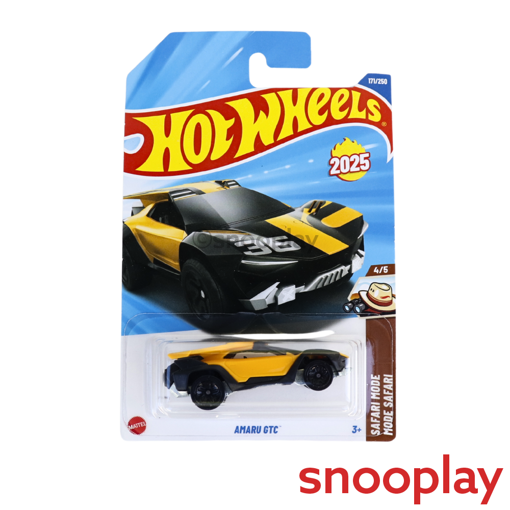 Hot Wheels Set of 5 [HW 439] - Jaguar XJC V12 Coupe/Coupé, Pixel Shaker, Big-Air Bel-Air, Amaru GTC, '73 Honda Civic Custom/Personnalise