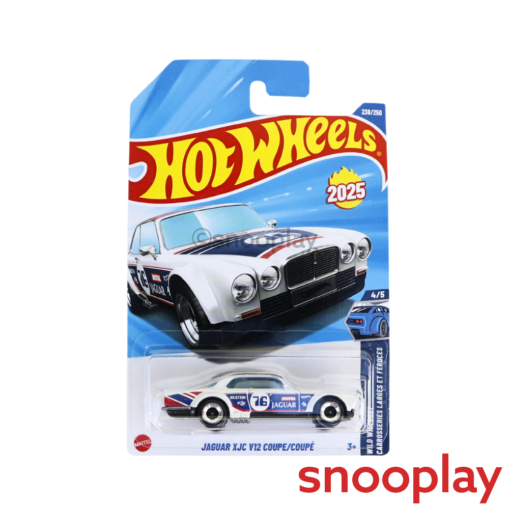 Hot Wheels Set of 5 [HW 439] - Jaguar XJC V12 Coupe/Coupé, Pixel Shaker, Big-Air Bel-Air, Amaru GTC, '73 Honda Civic Custom/Personnalise