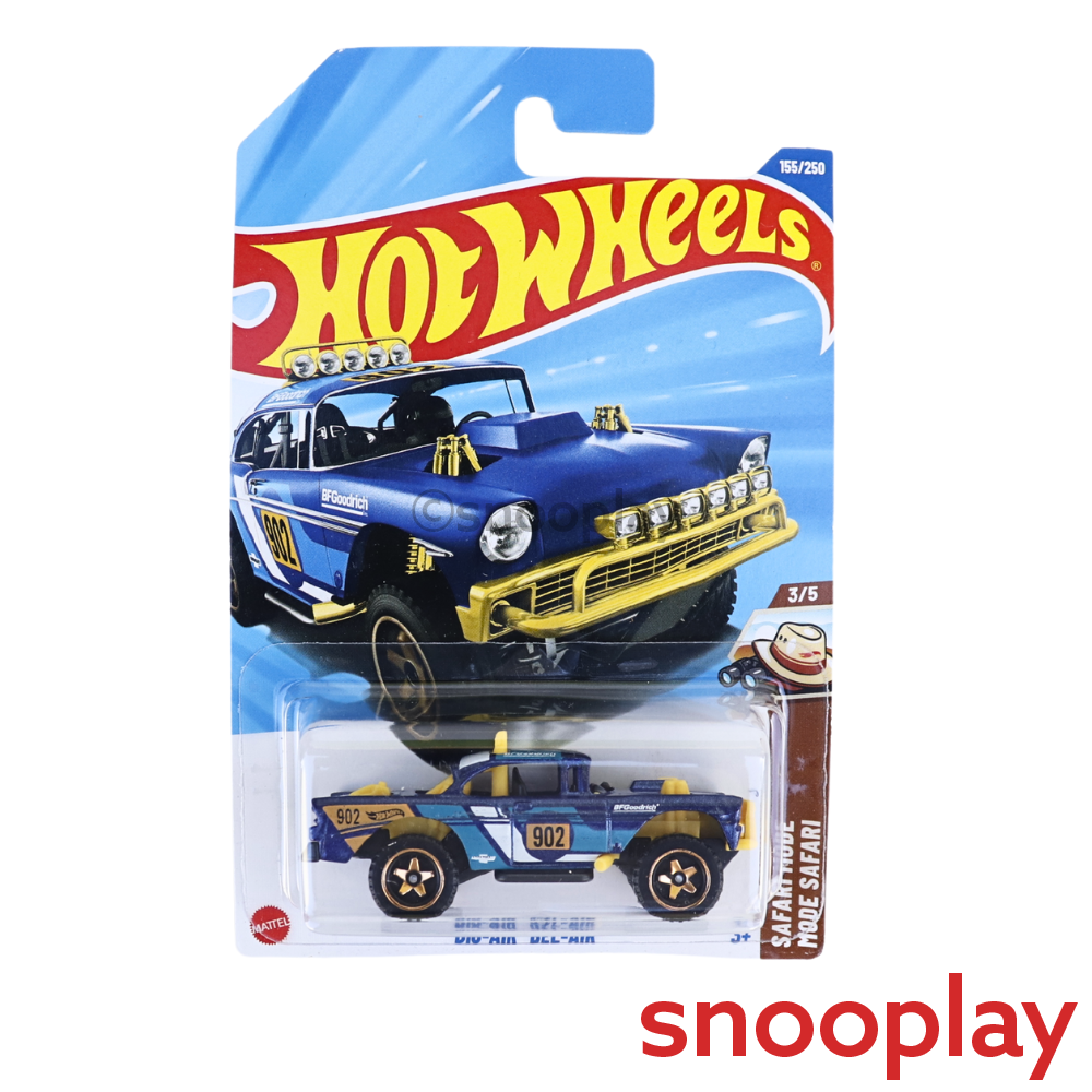 Hot Wheels Set of 5  [HW 440] - Ford Model A Custom/Personnalise '31, Big-Air Bel-Air, Crate Racer, Jaguar MK1, Gone Mad