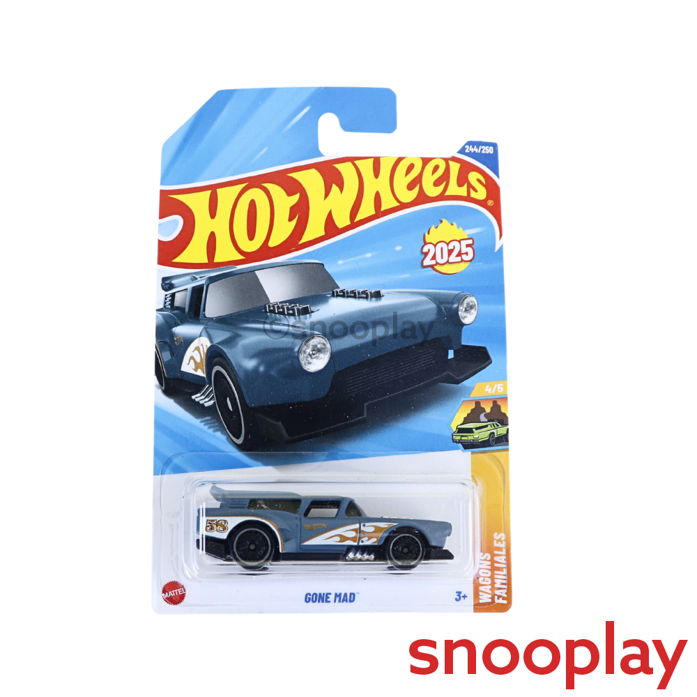 Hot Wheels Set of 5  [HW 440] - Ford Model A Custom/Personnalise '31, Big-Air Bel-Air, Crate Racer, Jaguar MK1, Gone Mad