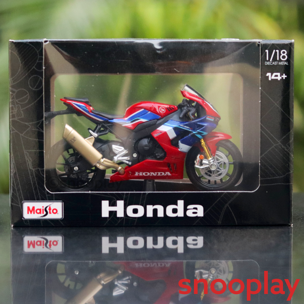 Maisto Original Licensed Honda CBR 1000R-R Fireblade SP Diecast Bike | 1:18 Scale (14 Years till Grown Ups)