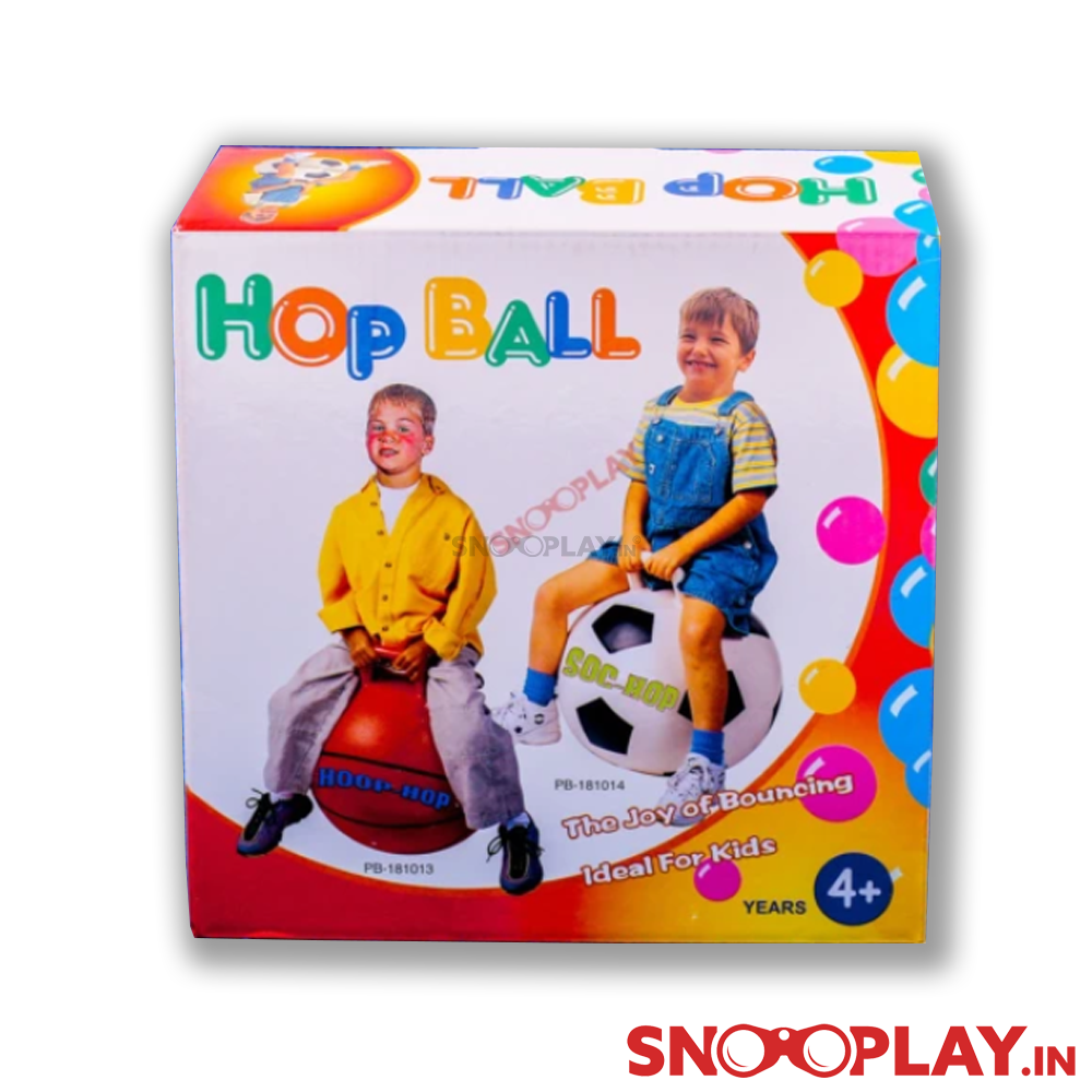 Inflatable Sit & Bounce Hop Ball (4-6 Years)
