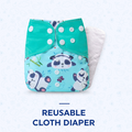 Zikku Reusable Cloth Diapers with Insert for Babies (0-3 Years)