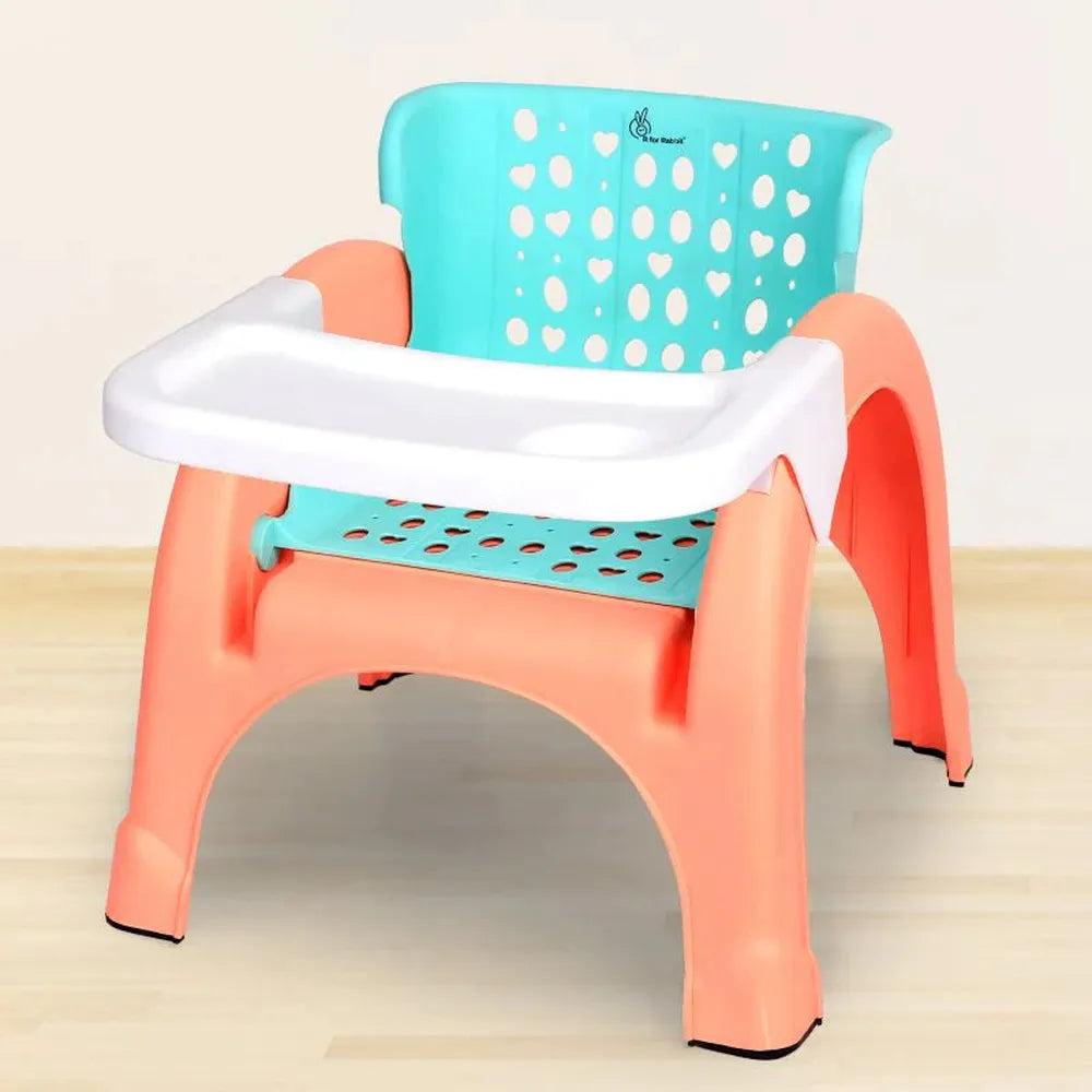 R for Rabbit Jelly Bean 3 in 1 Multi-Functional Kids Chair - Orange