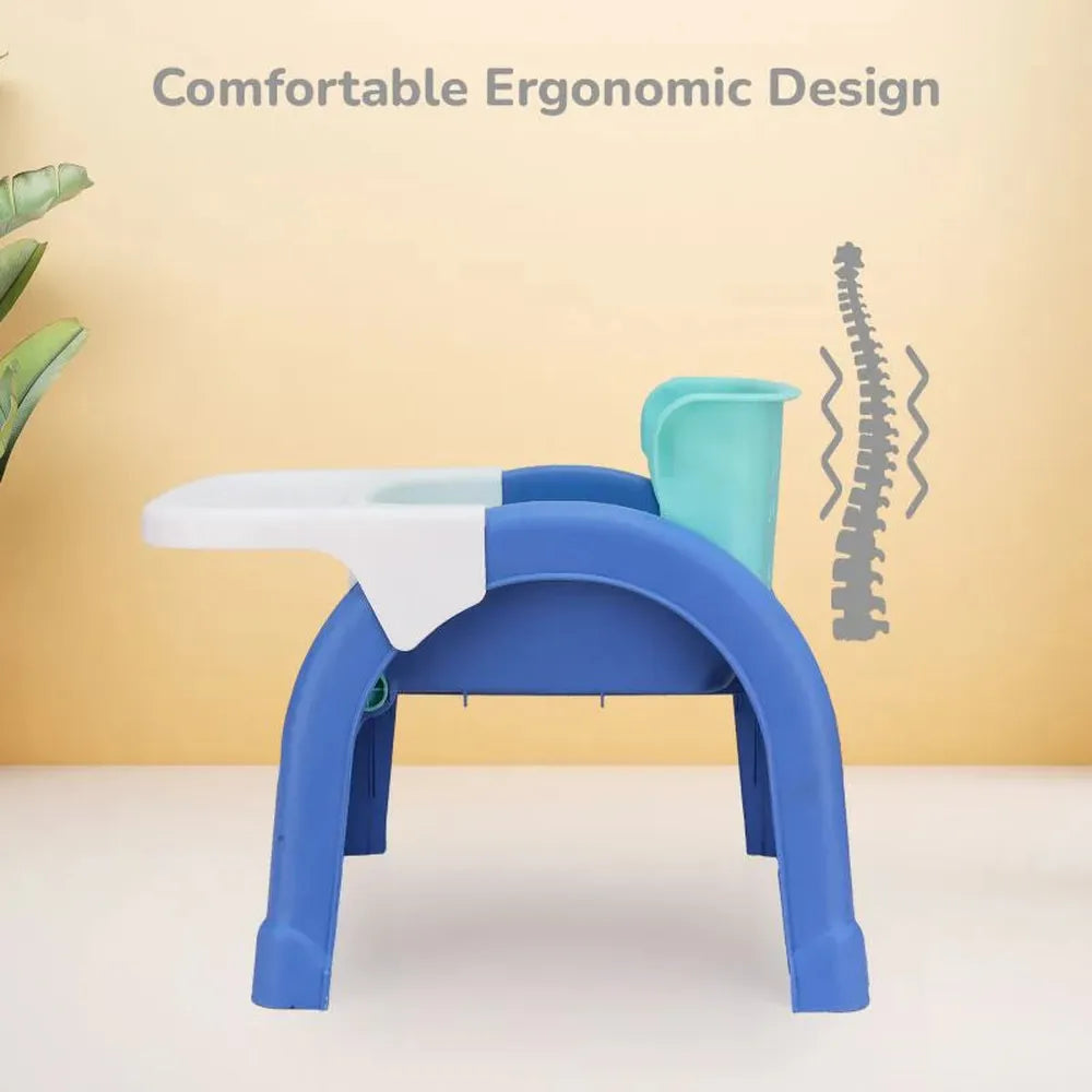 R for Rabbit Jelly Bean 3 in 1 Multi-Functional Kids Chair - Green Blue