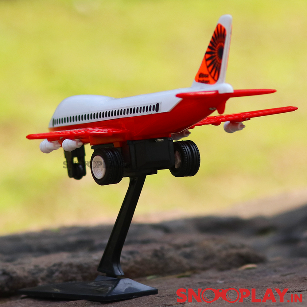 Centy Jet 747 Pullback Toy Plane Big with Detachable Stand (1-4 Years) | Assorted Colors