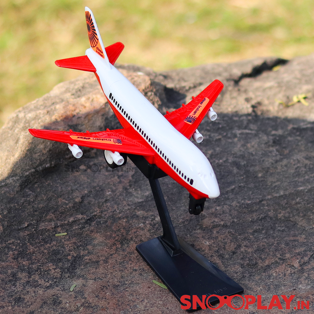 Centy Jet 747 Pullback Toy Plane Big with Detachable Stand (1-4 Years) | Assorted Colors