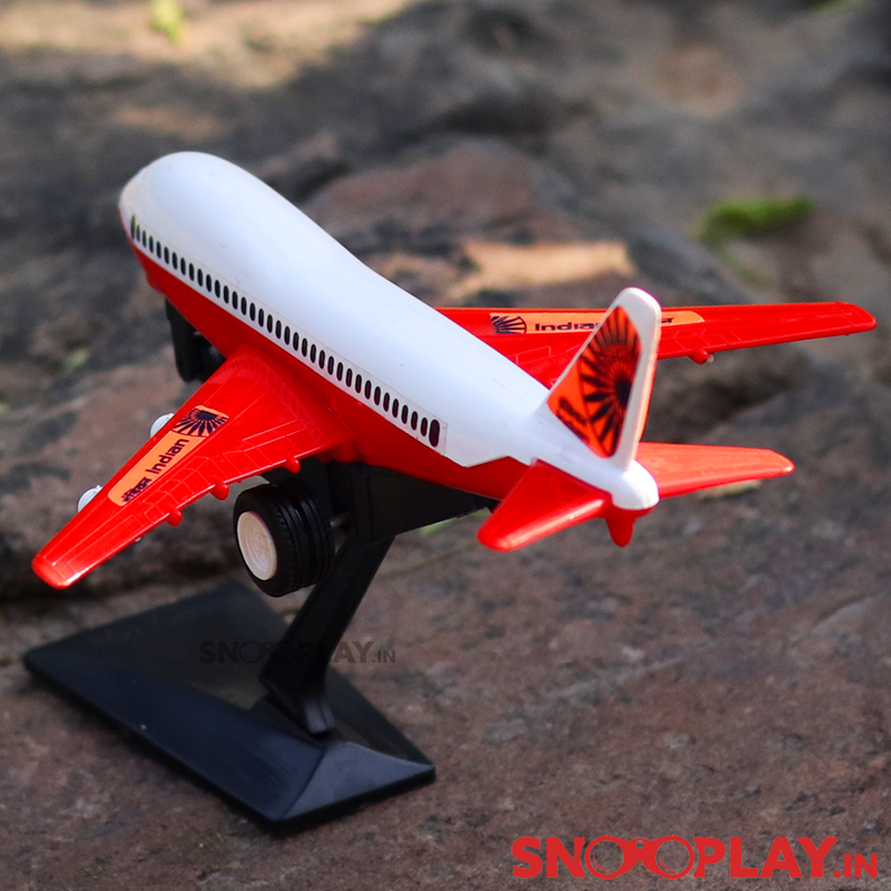 Centy Jet 747 Pullback Toy Plane Big with Detachable Stand (1-4 Years) | Assorted Colors