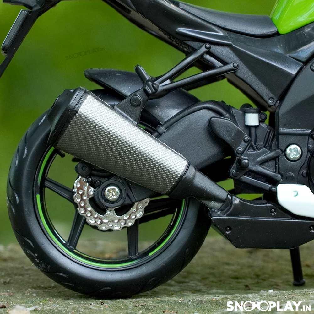 Maisto Original Licensed Kawasaki Ninja ZX 10R Diecast Bike | 1:12 Scale (14 Years till Grown Ups)