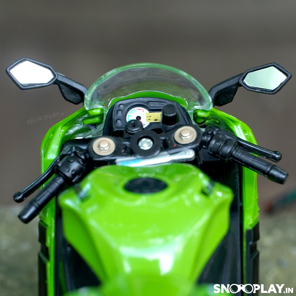 Maisto Original Licensed Kawasaki Ninja ZX 10R Diecast Bike | 1:12 Scale (14 Years till Grown Ups)
