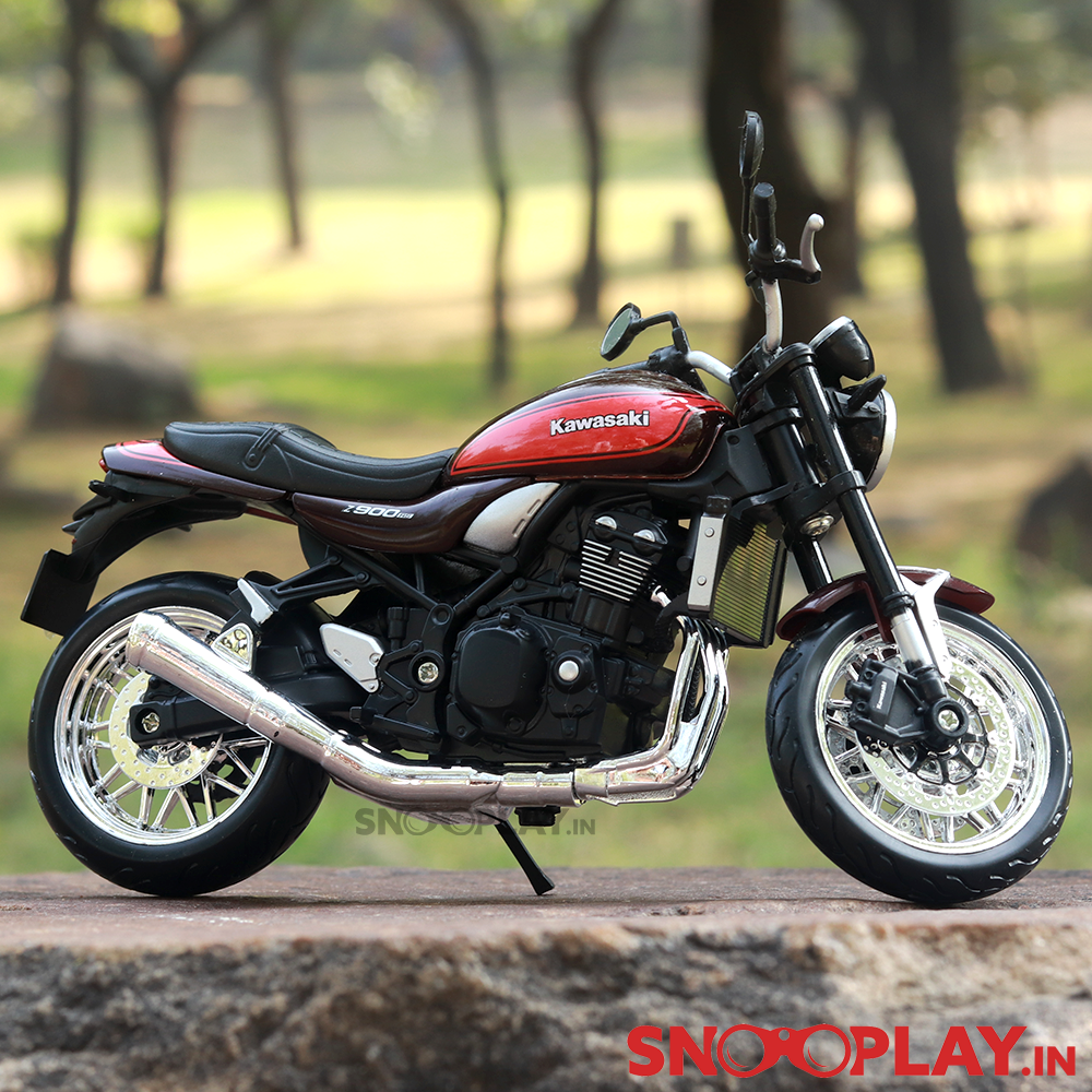 Original Licensed Kawasaki Z900RS Diecast Bike | 1:12 Scale (14 Years till Grown Ups)