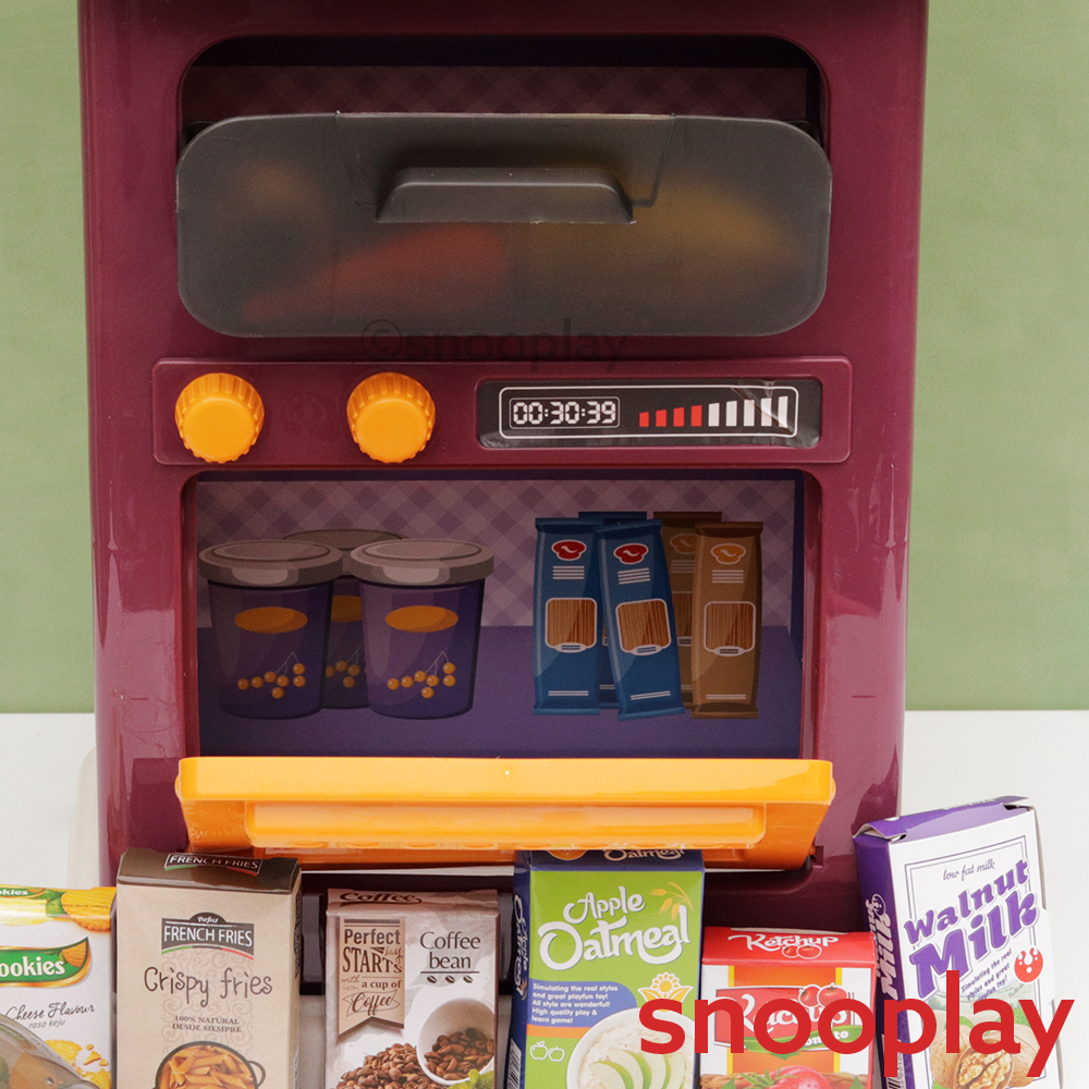 Little Chef Kitchen Set with Spray, Boiling & Running Water Features - 64 Pieces (3-6 Years)