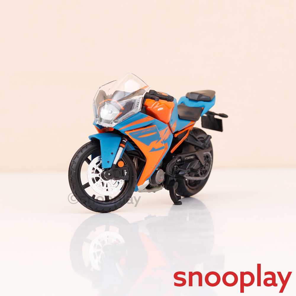 Maisto Original Licensed KTM RC 390 Diecast Bike | 1:18 Scale | 14 Years till Grown Ups