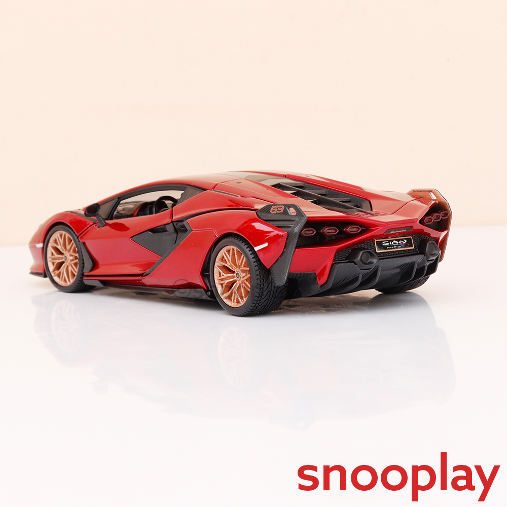 Bburago Original Lamborghini Sian FKP 37 Licensed Diecast Car | 1:24 Scale Model (14 Years Till Grown Ups)